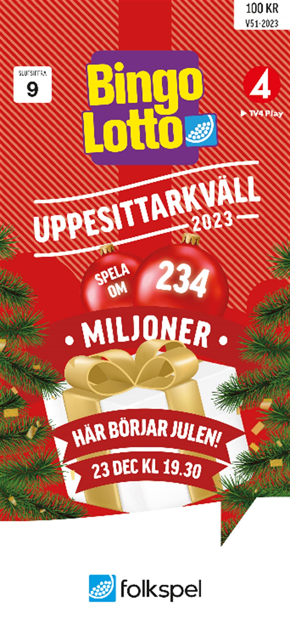 Köp Era Bingolotter Till Jul Och Nyår Av Oss / Smedby AIS